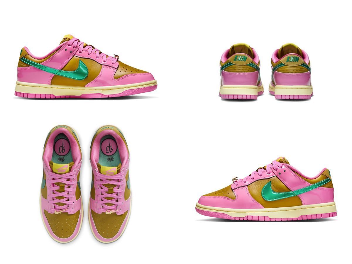 Upcoming Parris Goebel x Nike Dunk Low sneakers (Image via Sportskeeda)